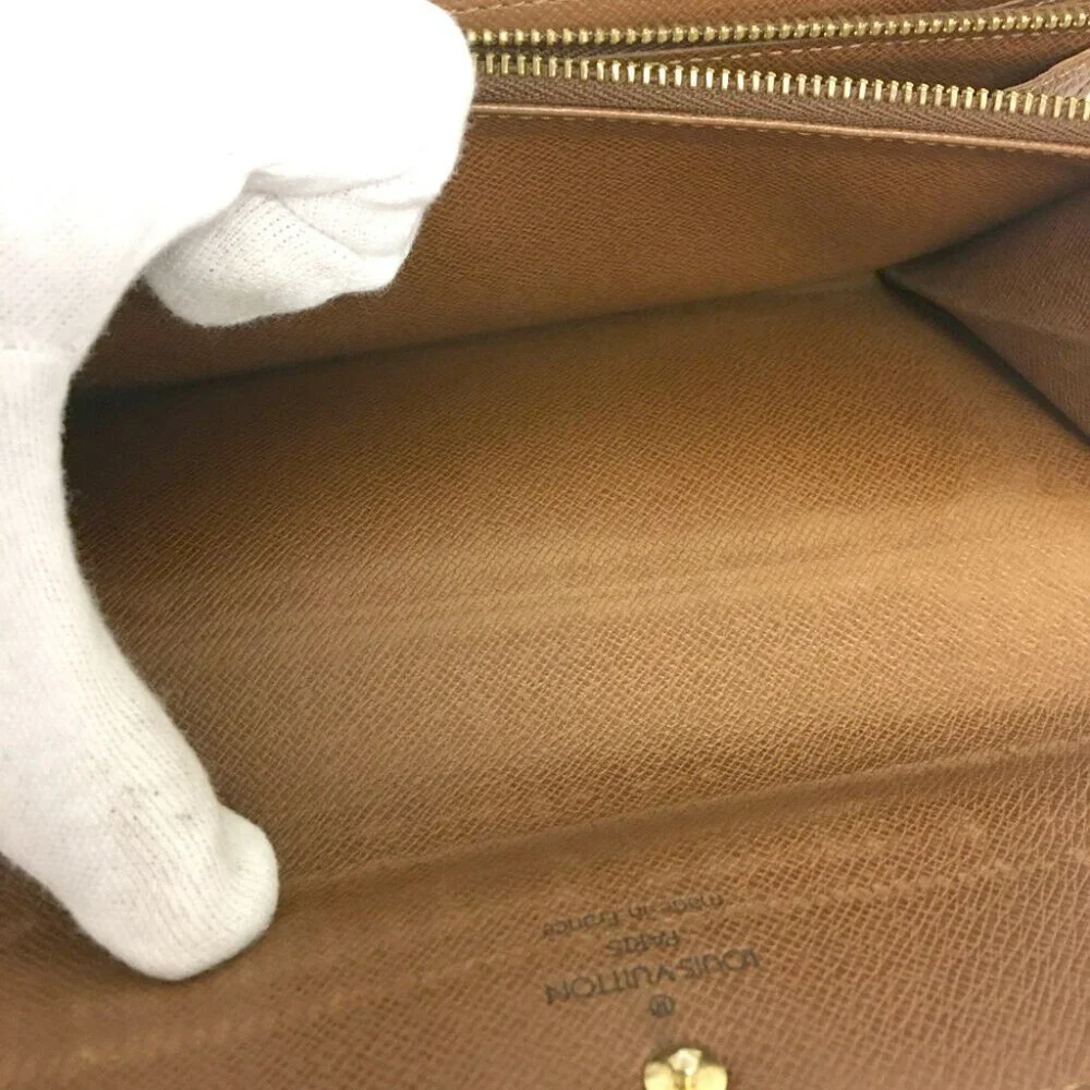 100% Authentic Louis Vuitton Monogram Portefeiulle Sarah Bifold Wallet - Picture 7 of 9